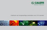 Caleffi International NV - Productvoorstelling