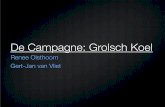 Campagne Grolsch koel