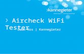 Aircheck wifi tester
