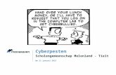 20140929 cyberpesten   scholengemeenschap Molenland - tielt -  Marieken