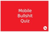 DigitasLBi Mobile bullshit Quiz