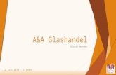 A&A glashandel presentatie - Glazen wanden
