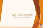 A&A glashandel presentatie - beloopbaar glas