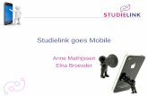 Studielink goes mobile - Elna Broesder - HO-link 2015