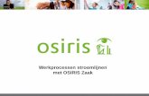 Werkprocessen stroomlijnen met OSIRIS Zaak - Huib-Jan Wielemaker en Jonas de Graaff - HO-link 2015