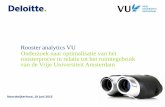 Data-analyse roosterprocessen - Rogier van de Wetering en Cees van Gent - HO-link 2015