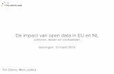 Impact van open data / De winst van open data Groningen