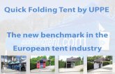 UPPE Quick Folding Tent 2015
