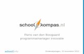 OWD2012 - D9 - Schoolkompas - Rens van den Bogaard