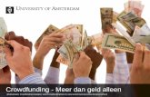 Uva lezing Crowdfunding - Kring van Amsterdamse Economen