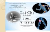 Tai Chi & Qigong voor mensen met Artritis en andere reumatische aandoeningen.