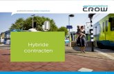 Presentatie Bas Doms CROW hybridecontracten in de infra