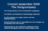 Concert 2 september 2009 songcompany