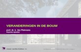 Seminar ‘Revitalisering: Modern Realisme’: Veranderingen in de bouw - prof. dr. ir. Jan Rotmans
