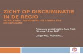 Zicht op discriminatie in de regio: signalering, agendering en aanpak van discriminatie