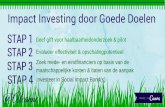 Visual  impact investing door goede doelen Stappenplan Slide2 EN
