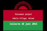 Presentatie collecte kabila village   28 juni 2015