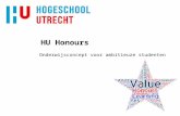 Hu honours presentatie