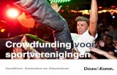 Crowdfunding in de Sport