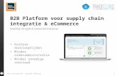 TradeCloud B2B Platform voor Supply Chain integratie & eCommerce