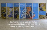 Soefi symposion 13 juni 2015 Stichting Rozenkruis