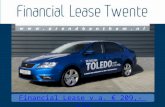 Financial lease twente de nieuwe seat toledo