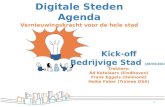 Presentatie Kick Off  Bedrijvige Stad - 28 maart