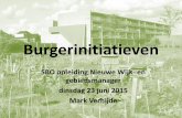 SBO Presentatie Mark Verhijde - Burgerinitiatieven