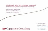 Marleen van Amersfoort (Capgemini Consulting): Digitaal als het nieuwe normaal. Kompas voor Digitale Transformatie in de Zorg.