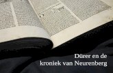 Albrecht Dürer en de Kroniek van Neurenberg