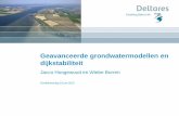 DSD-NL 2015 - Geo Klantendag - Geavanceerde grondwatermodellen en dijkstabiliteit - Jacco Hoogewoud