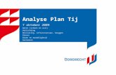 Plan Tij Analyse Gemeente Dordrecht