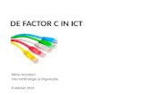 Niklas Arendsen -  De factor C in de ICT
