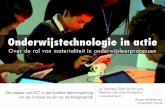 Onderwijstechnologie in actie: over de rol van materialiteit in onderwijsleerprocessen