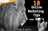 OMCollective - Inspiratiesessies - Online marketing tips voor kmo’s - Elina Slobben & Sylvie Duerinck