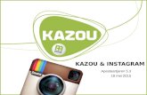 Kazou & Instagram 2015