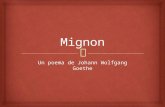 Mignon - Goethe