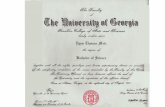 UGA Diploma_Ryan Metz_1997
