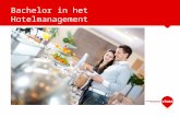 Voorstelling van de opleiding bachelor hotelmanagement VIVES Brugge
