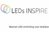 Waarom led verlichting voor bedrijven? - LEDs Inspire