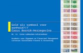 Avans academielezing  22 april 2015 : geld als symbool voor eenheid   casus bosnie-herzegovina