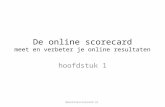 Online Scorecard 3.0, hoofdstuk 1