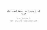 de Online scorecard 3.0,  hoofdstuk 5
