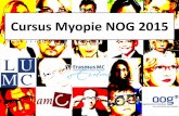 Myopie cursus NOG 2015