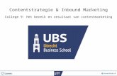 Ubs - seo & analytics van contentmarketing