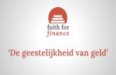 FfF - De geestelijkheid van geld