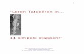 E-book Leren Tatoeeren in 11 Stappen 2011