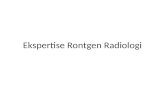 Ekspertise Rontgen Radiologi