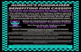 Aurelio's Flyer Dan Cassidy Fundraiser