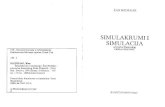Zan Bodrijar-Simulakrumi i Simulacija